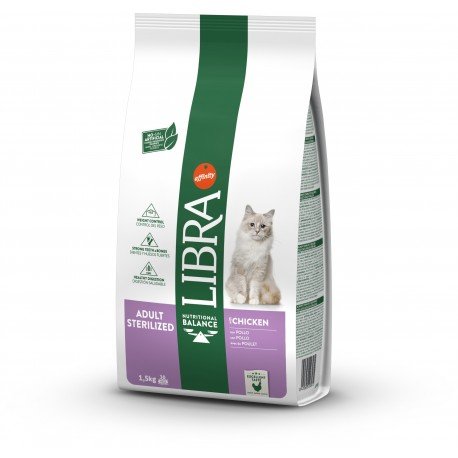 Libra Cat Pienso Sterilized Pollo 1.5 kg