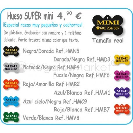 Chapa Hueso Super Mini