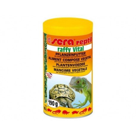 Sera Raffy Vital Alimento Vegetal Tortugas de Tierra 1000ml
